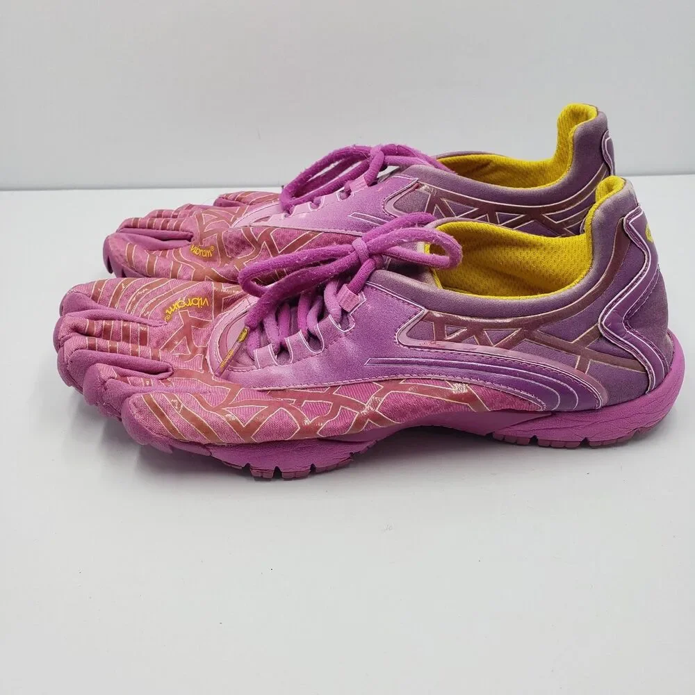 Vibram FiveFingers Shoes Womens 40 US 8.5 9 Pink Purple Minimalist Barefoot Run